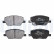 Brake Pad Set, disc brake LP3184 Delphi, Thumbnail 3