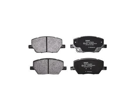 Brake Pad Set, disc brake LP3184 Delphi, Image 2