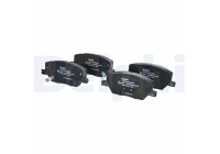 Brake Pad Set, disc brake LP3184 Delphi