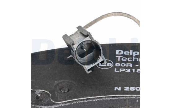 Brake Pad Set, disc brake LP3185 Delphi, Image 3