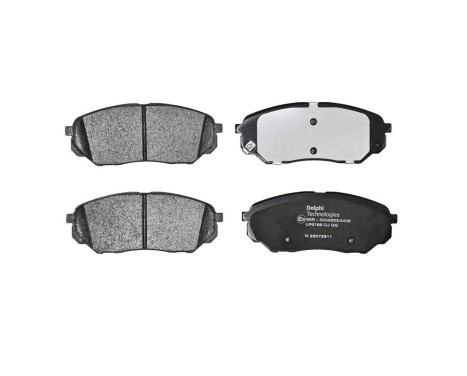 Brake Pad Set, disc brake LP3186 Delphi, Image 3