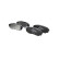 Brake Pad Set, disc brake LP3186 Delphi