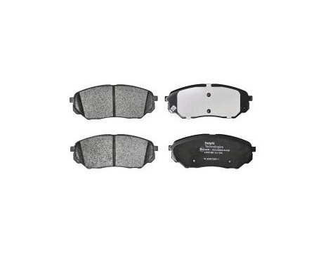 Brake Pad Set, disc brake LP3186 Delphi, Image 2