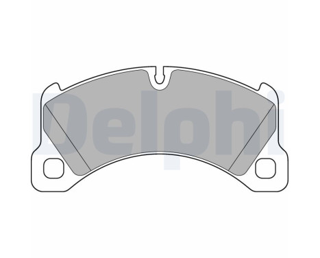 Brake Pad Set, disc brake LP3193 Delphi