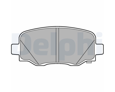 Brake Pad Set, disc brake LP3194 Delphi