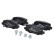 Brake Pad Set, disc brake LP3194 Delphi, Thumbnail 2