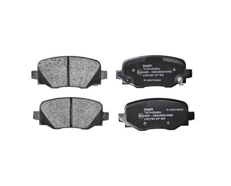 Brake Pad Set, disc brake LP3194 Delphi, Image 3