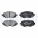 Brake Pad Set, disc brake LP3194 Delphi, Thumbnail 2