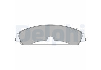 Brake Pad Set, disc brake LP3216 Delphi