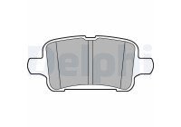 Brake Pad Set, disc brake LP3218 Delphi