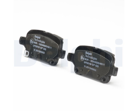 Brake Pad Set, disc brake LP3218 Delphi