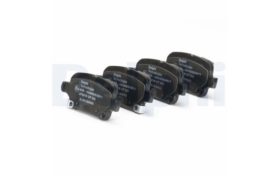 Brake Pad Set, disc brake LP3218 Delphi, Image 3