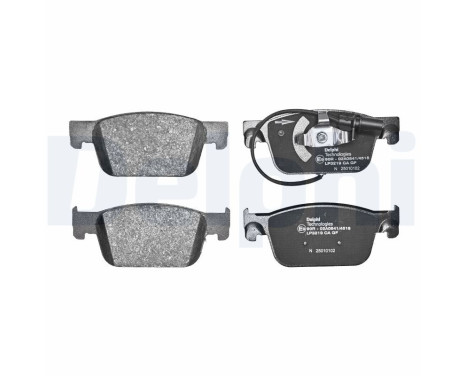 Brake Pad Set, disc brake LP3219 Delphi, Image 3