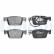 Brake Pad Set, disc brake LP3219 Delphi, Thumbnail 2