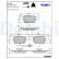 Brake Pad Set, disc brake LP3219 Delphi, Thumbnail 4