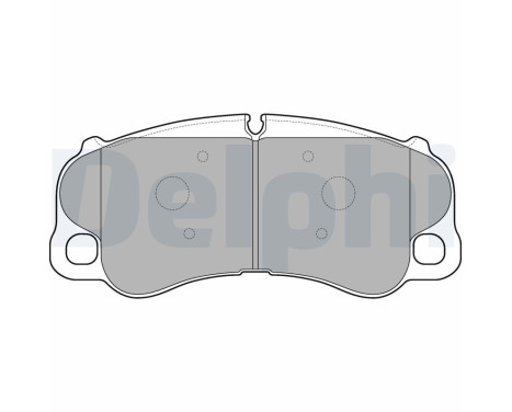 Brake Pad Set, disc brake LP3233 Delphi