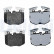 Brake Pad Set, disc brake LP3235 Delphi, Thumbnail 3