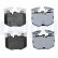 Brake Pad Set, disc brake LP3235 Delphi, Thumbnail 2