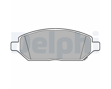 Brake Pad Set, disc brake LP3236 Delphi