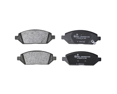 Brake Pad Set, disc brake LP3236 Delphi, Image 3
