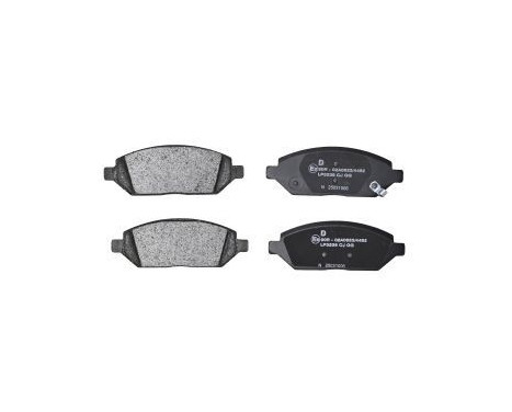 Brake Pad Set, disc brake LP3236 Delphi, Image 2
