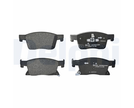 Brake Pad Set, disc brake LP3237 Delphi, Image 2