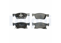 Brake Pad Set, disc brake LP3238 Delphi