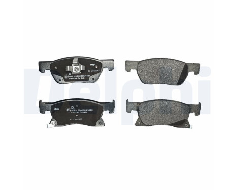 Brake Pad Set, disc brake LP3238 Delphi, Image 2