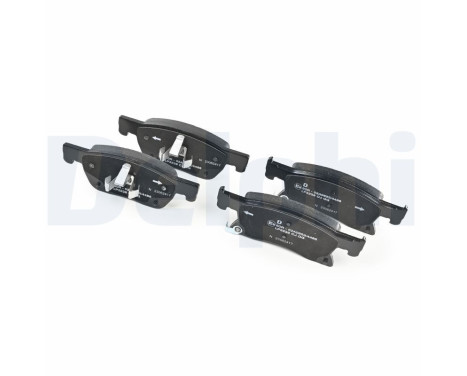 Brake Pad Set, disc brake LP3238 Delphi, Image 3