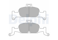 Brake Pad Set, disc brake LP3239 Delphi