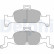 Brake Pad Set, disc brake LP3239 Delphi