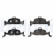 Brake Pad Set, disc brake LP3239 Delphi, Thumbnail 2