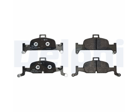 Brake Pad Set, disc brake LP3239 Delphi