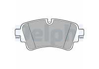 Brake Pad Set, disc brake LP3240 Delphi