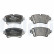Brake Pad Set, disc brake LP3240 Delphi