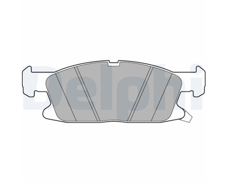 Brake Pad Set, disc brake LP3241 Delphi