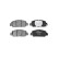 Brake Pad Set, disc brake LP3243 Delphi, Thumbnail 2