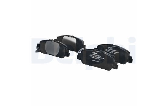 Brake Pad Set, disc brake LP3243 Delphi