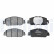 Brake Pad Set, disc brake LP3243 Delphi, Thumbnail 2