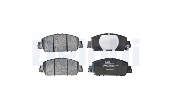 Brake Pad Set, disc brake LP3243 Delphi, Image 2