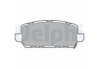 Brake Pad Set, disc brake LP3244 Delphi