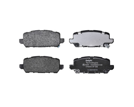 Brake Pad Set, disc brake LP3244 Delphi, Image 3