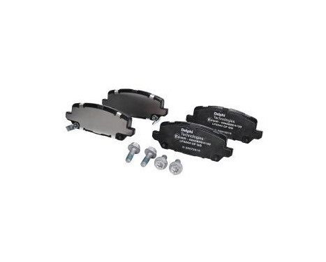 Brake Pad Set, disc brake LP3244 Delphi