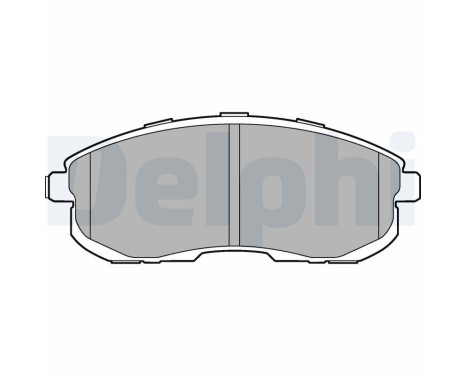 Brake Pad Set, disc brake LP3245 Delphi