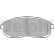 Brake Pad Set, disc brake LP3245 Delphi