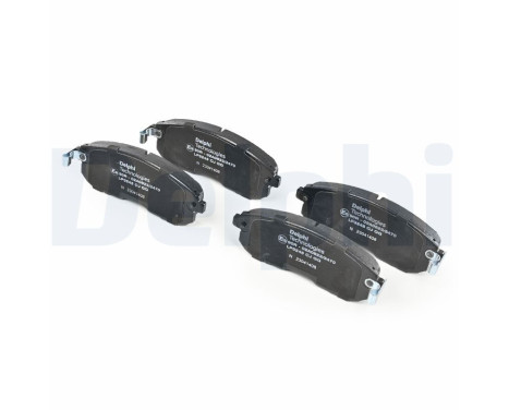 Brake Pad Set, disc brake LP3245 Delphi, Image 3