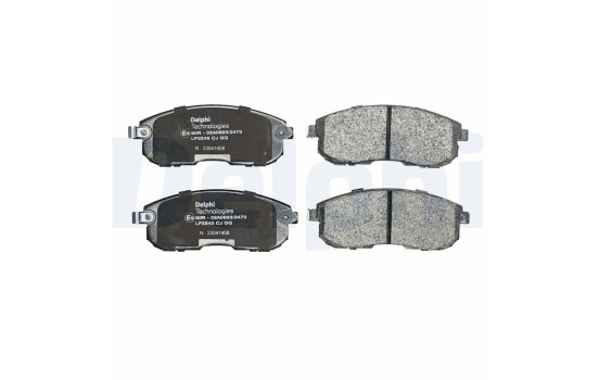 Brake Pad Set, disc brake LP3245 Delphi
