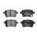 Brake Pad Set, disc brake LP3246 Delphi, Thumbnail 3
