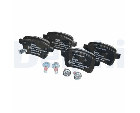 Brake Pad Set, disc brake LP3246 Delphi