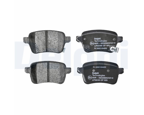 Brake Pad Set, disc brake LP3246 Delphi, Image 2